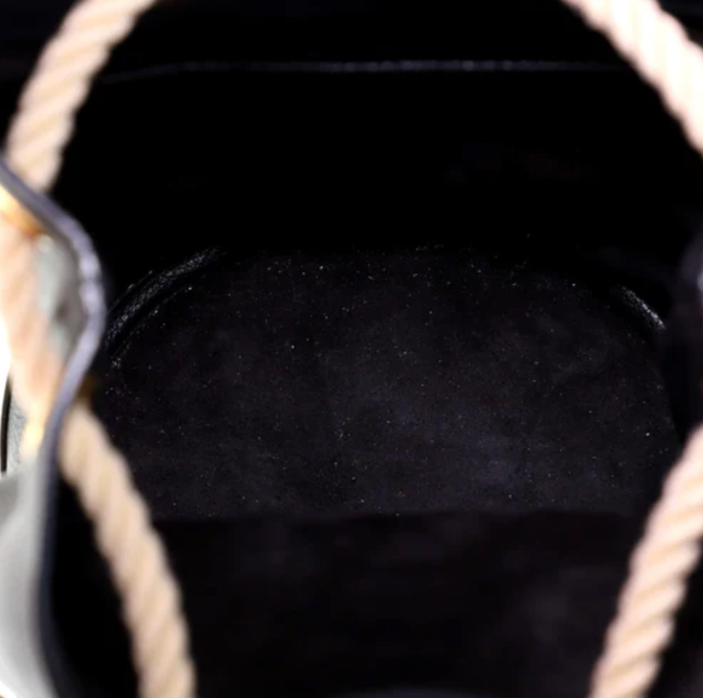 Épure S Bucket bag Black - Leather (10161HYZ001)