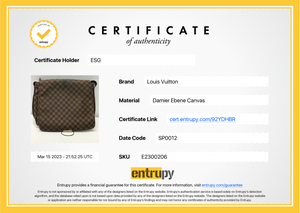 Louis Vuitton Damier Ebene Bastille Messenger Bag (SHG-33756) – LuxeDH