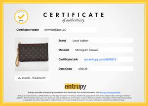 PRELOVED Louis Vuitton  Neverfull GM Monogram Pouch HB4R9T2 040123 *** LIVE SHOW ***