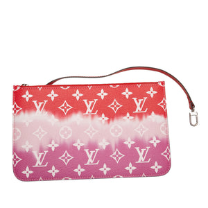 Louis Vuitton Crafty Red Neverfull Pochette GM or mm Tribal Limited African 860307