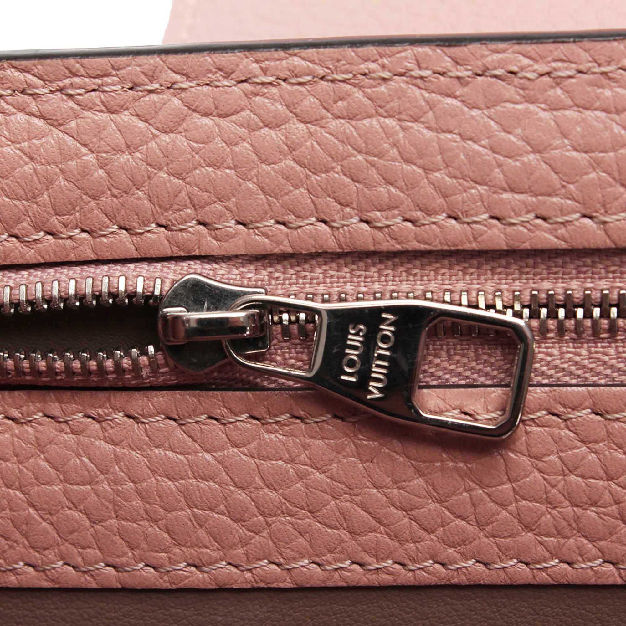 Louis Vuitton Chrome Taurillon Leather Capucines PM Bag - Yoogi's