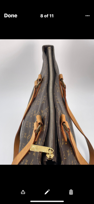 Louis Vuitton Cabas Mezzo Monogram Shoulder Bag – Timeless Vintage