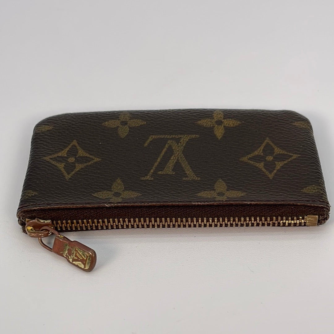 Louis Vuitton Preloved Triangle Key Pouch