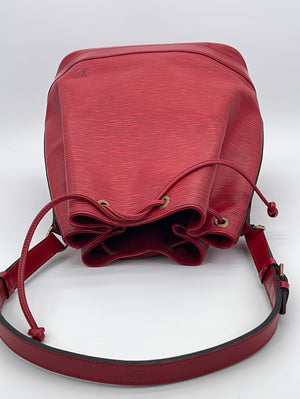 LOUIS VUITTON Noe Used Shoulder Bag Red Epi M44007 France Vintage #BN8 –  VINTAGE MODE JP