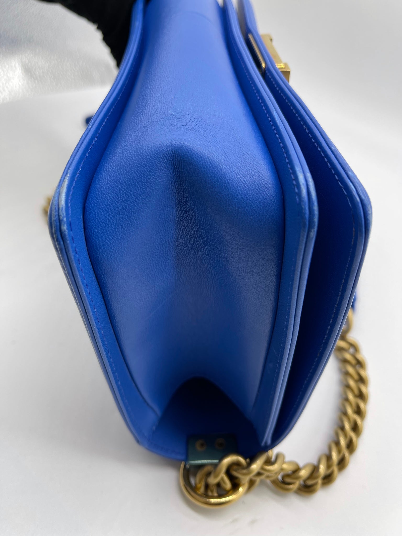 CHANEL, Bags, Classic Chanel Royal Blue Crossbodyshoulder Bag