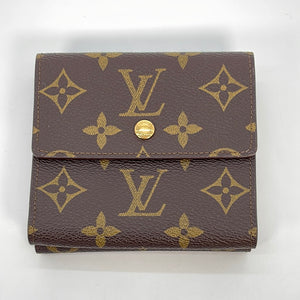 Authentic Vintage Louis Vuitton Monogram Elise Tri-fold Wallet