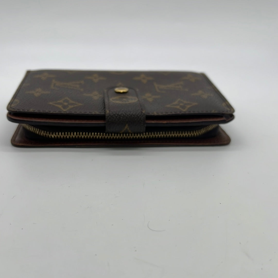 Louis Vuitton, Bags, Louis Vuittonmonogram Portepapier Zipper Vintage  Rare Find