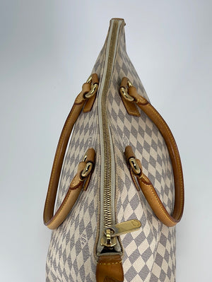 Louis Vuitton Damier Azur Saleya MM Zip Tote Bag 89lk615s