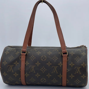 Louis Vuitton Louis Vuitton Vintage 80s Leather Monogram Shoulders Bag