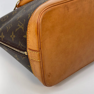 Auth Louis Vuitton Vintage Monogram Alma Hand Bag 1K030040n