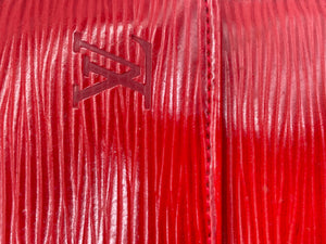 Louis Vuitton Red Epi Leather Vertical Bifold Long Wallet – OPA