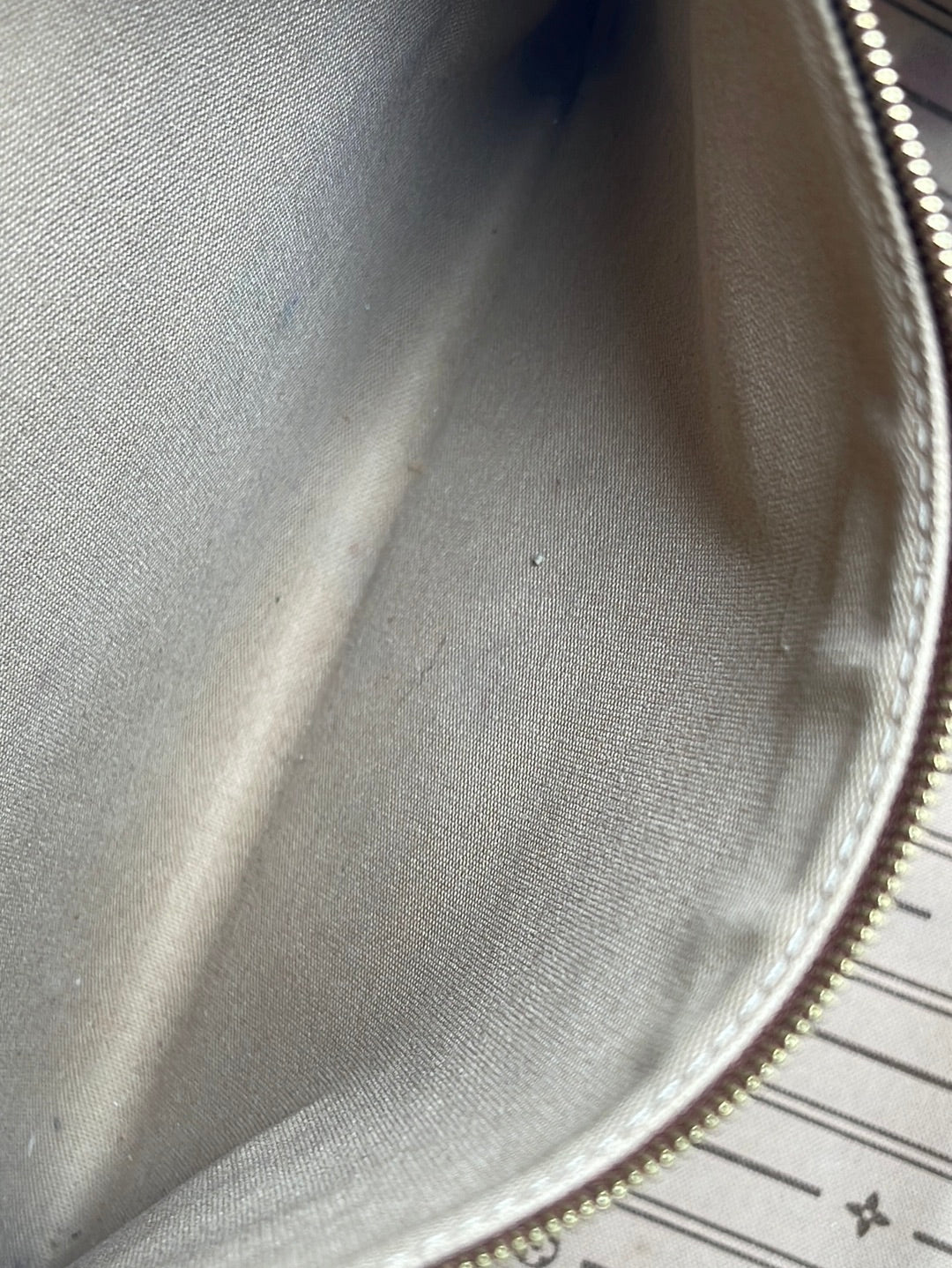 Auth Louis Vuitton Delightful PM Monogram M40352 Corner Leather Damage Bag  LD360