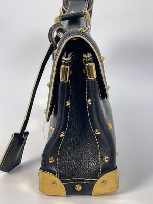 Sold at Auction: Louis Vuitton, Louis Vuitton Purple Leather Suhali  Shoulder Bag