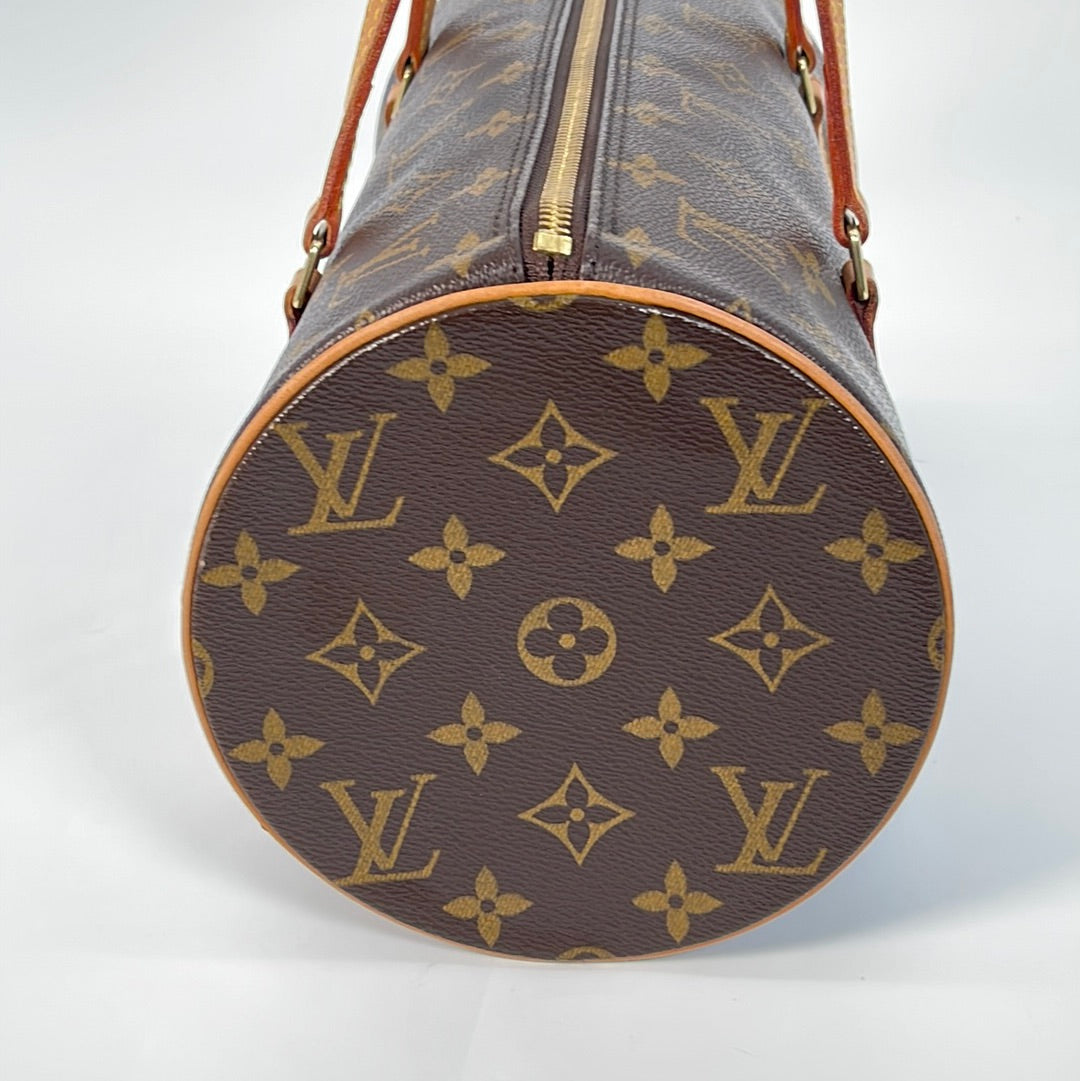 Louis Vuitton Monogram Papillion 30 Handbag (Refurbished) – Vanilla Vintage