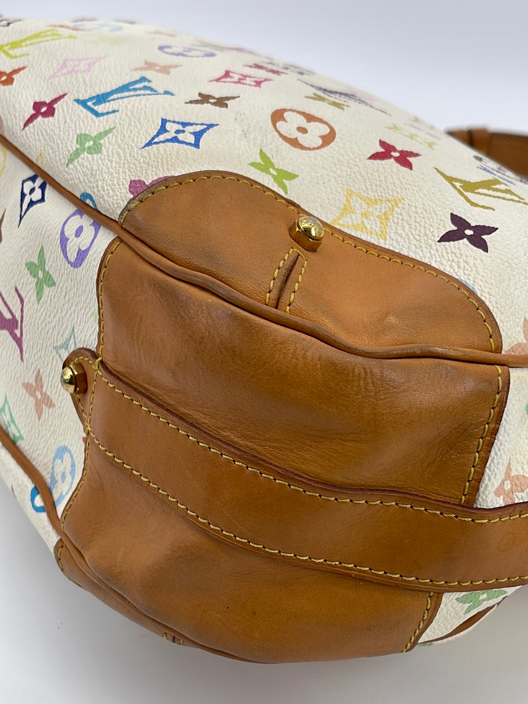 Louis Vuitton, Bags, Authentic Louis Vuitton Monogram Multicolor Greta  Shoulder Bag Hobo Black