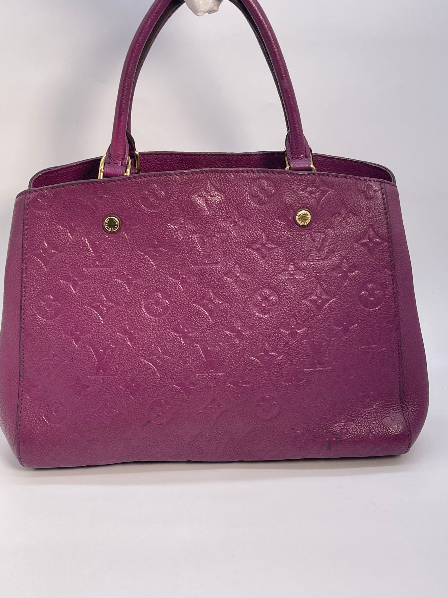 .com: Louis Vuitton Women's Pre-Loved Montaigne Mm, Monogram