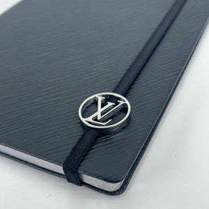 Louis Vuitton Black Epi Leather Gustave MM Notebook - Yoogi's Closet