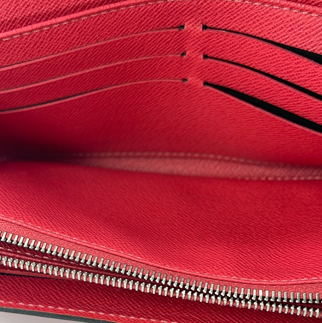 Louis Vuitton Iris Mahina Wallet Pink Leather ref.1012549 - Joli Closet