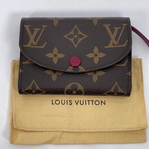 Louis Vuitton 2018 LV Monogram Round Coin Purse - Brown Wallets