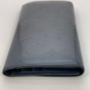 Louis Vuitton Brazza Monogram Shadow Leather Long Wallet on SALE