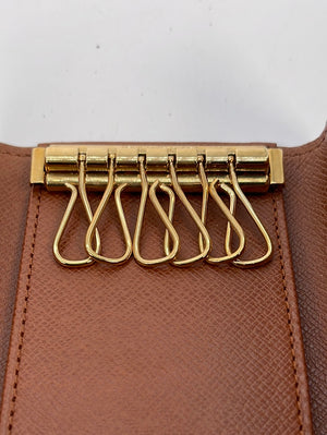 PRELOVED Louis Vuitton Monogram Zip 6 Key Holder MI0963 012223