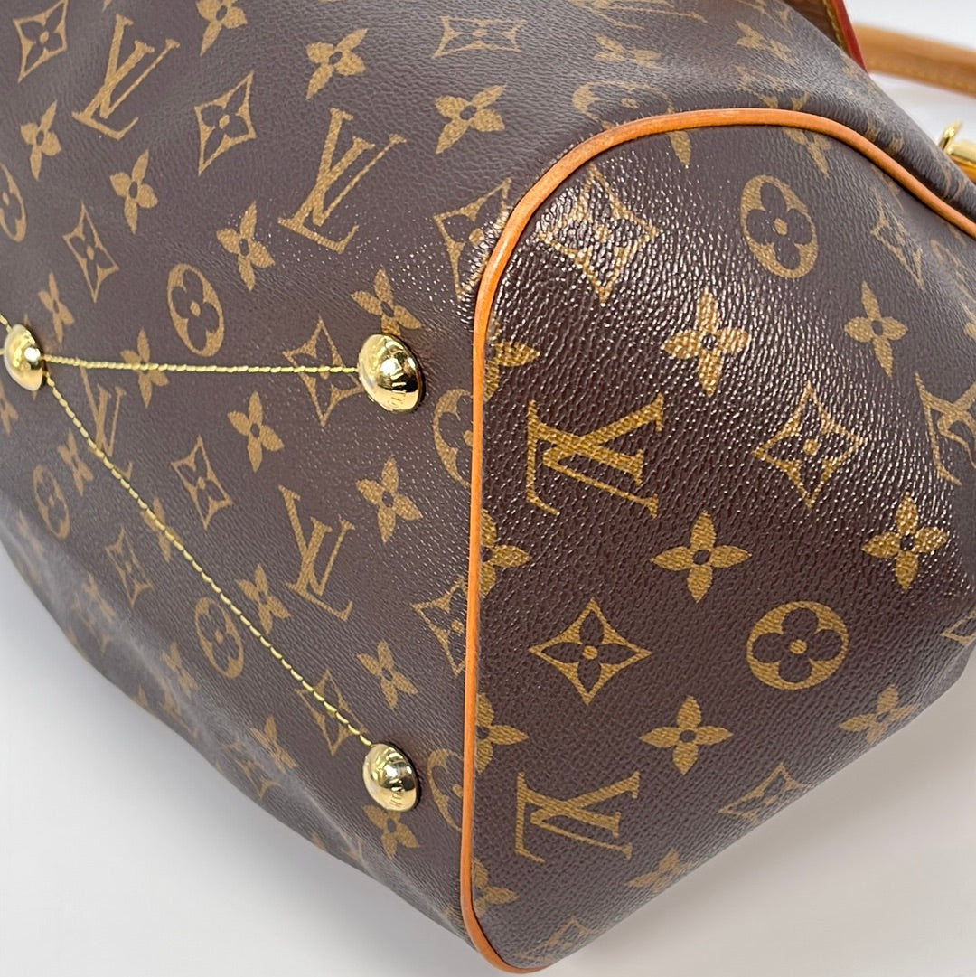🌸 Louis Vuitton Tivoli GM Monogram Satchel Shoulder Tote (MB0039)+Dust Bag  🌸