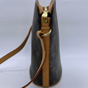 Vintage Louis Vuitton Monogram Canvas Drouot Crossbody Bag LM0015