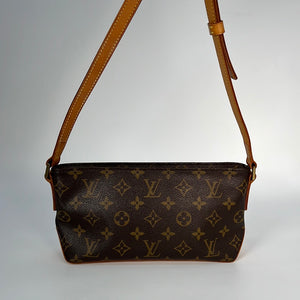Authenticated Used LOUIS VUITTON Louis Vuitton Monogram Trotter Shoulder  Bag M51240 