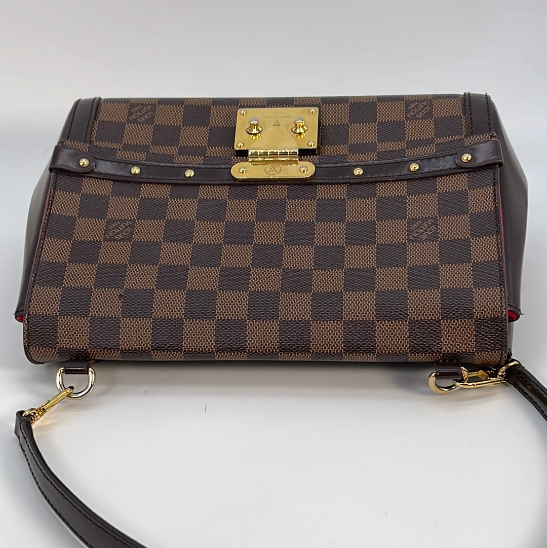 LOUIS VUITTON Louis Vuitton LV arc handbag M55501 leather tweed