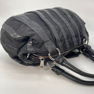 Preloved Prada Black 2 Way Bag Tessuto AND Nappa Leather 113 10 020923 –  KimmieBBags LLC