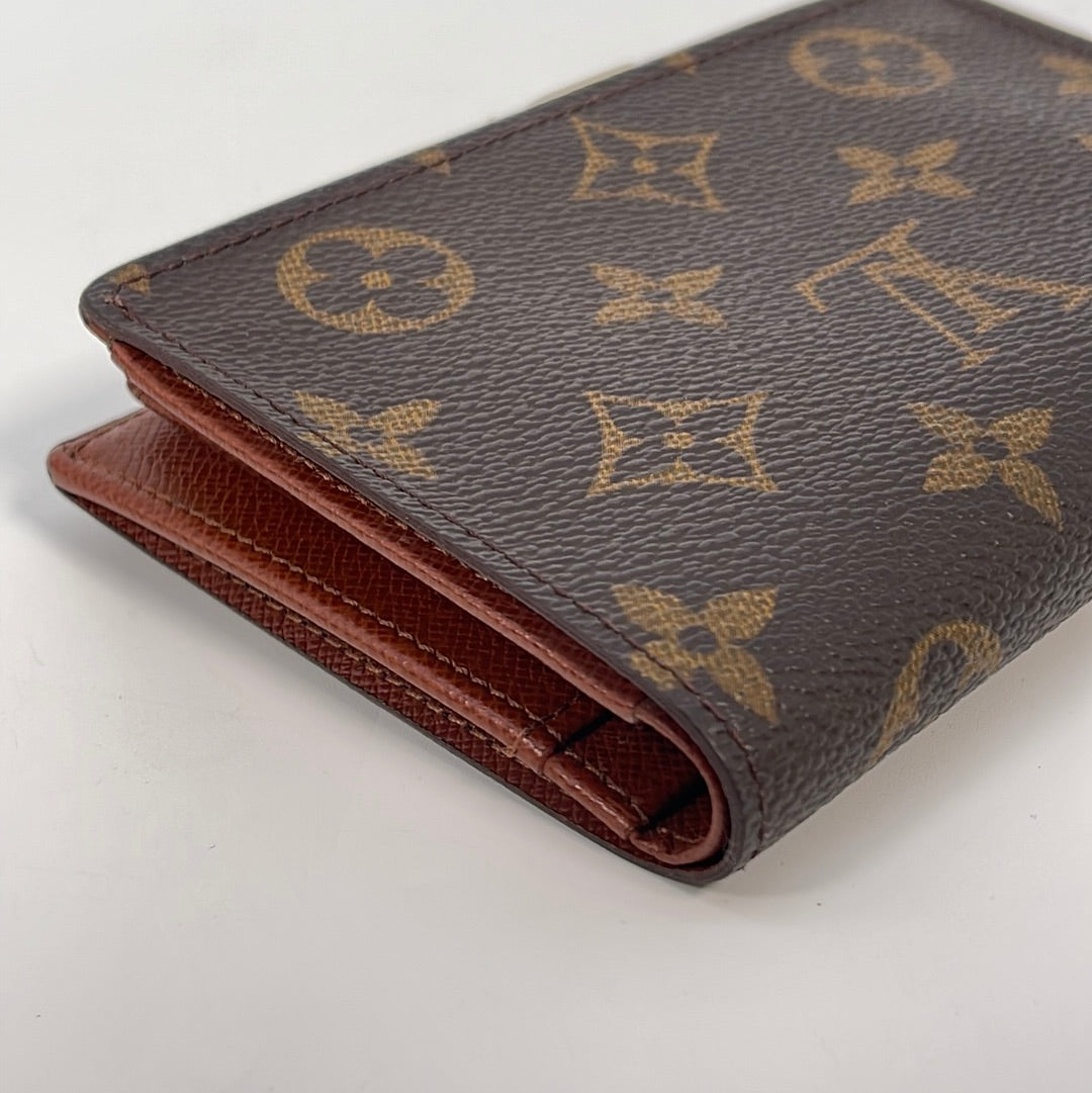 Louis Vuitton Vintage Brown Monogram French Purse Wallet, Best Price and  Reviews