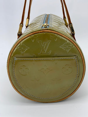 Authentic Louis Vuitton Yellow Vernis Bedford Papillon Shoulder