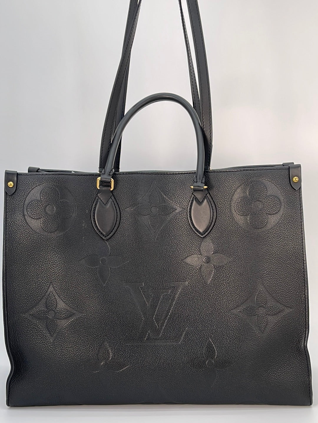 Louis Vuitton Empreinte Monogram Giant Neverfull MM Black