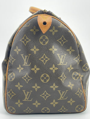 Vintage Monogram Louis Vuitton Speedy 35
