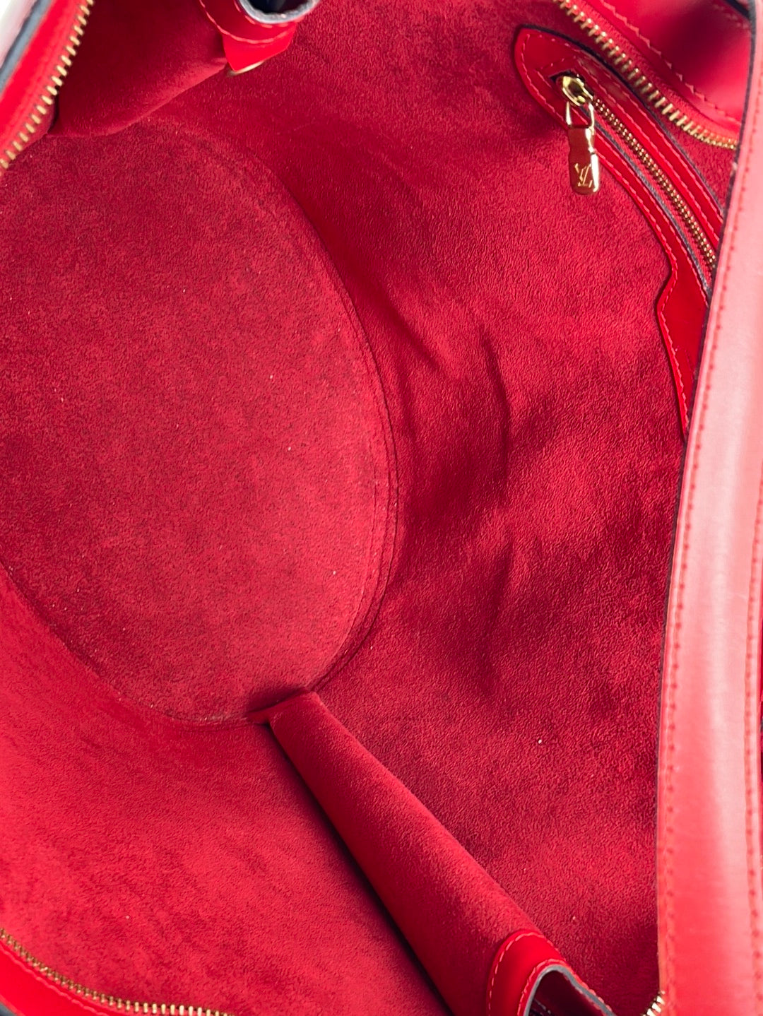 Louis Vuitton Red Epi Leather Salvanga Crossbody Bag at Jill's