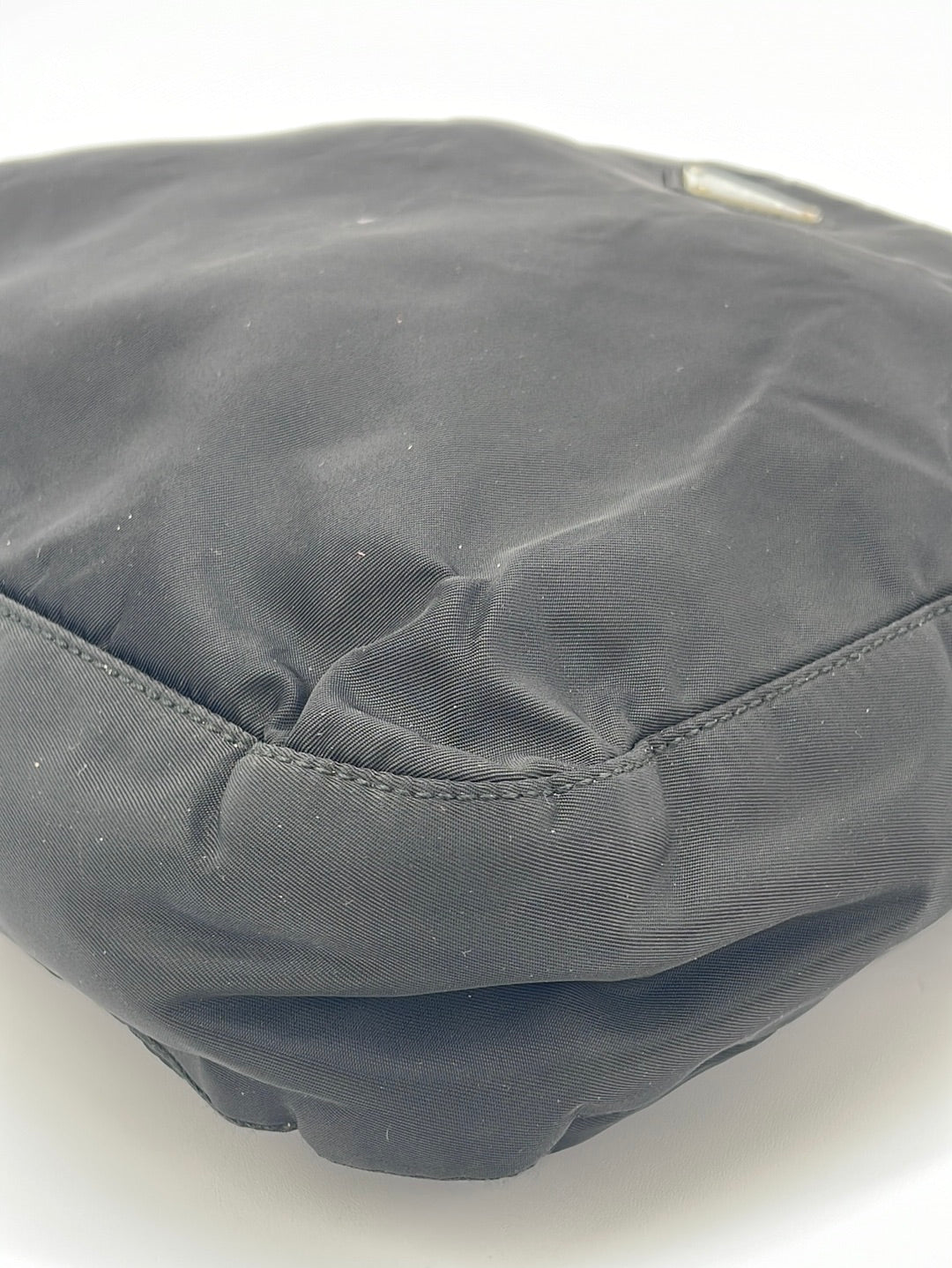 Preloved Prada Sling Nylon Black Messenger Bag Tessuto Medium 165 0116 –  KimmieBBags LLC