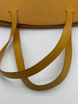 Louis Vuitton Louis Vuitton Yellow Epi Leather Shoulder Strap for
