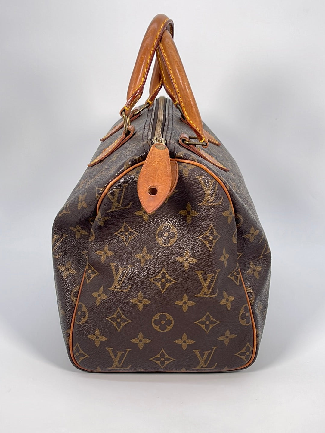 Louis Vuitton // 2003 Brown Monogram Speedy 30 Bag – VSP Consignment