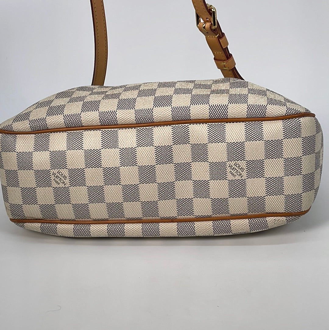 Louis Vuitton Damier Azur Canvas Siracusa GM Bag at 1stDibs