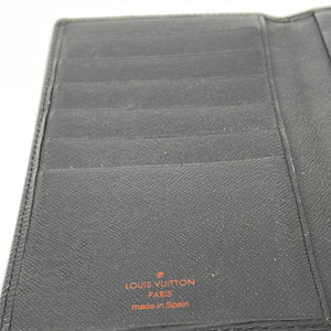 Louis Vuitton // Black Epi Leather Checkbook Holder Wallet // CA0976 //  Pre-Owned - Marque Supply - Touch of Modern