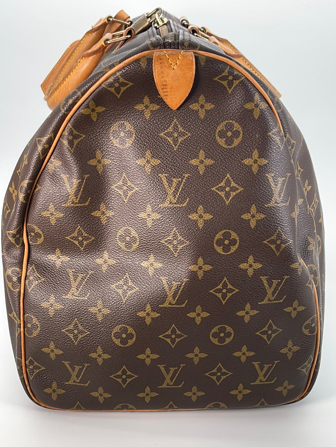 LOUIS VUITTON Novelty Not for Sale Monogram Duffle Bag Keepall