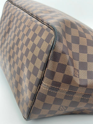 Authentic Louis Vuitton Neverfull GM Damier Ebene Tote Bag