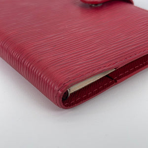 PRELOVED Vintage Louis Vuitton Red Monogram Agenda PM Day Planner CA00 –  KimmieBBags LLC