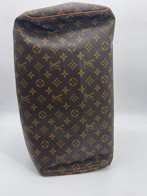 Louis Vuitton Rare Large Monogram Speedy 40 Boston Bag GM 50lk725s