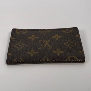 Cloth card wallet Louis Vuitton Gold in Cloth - 36929557