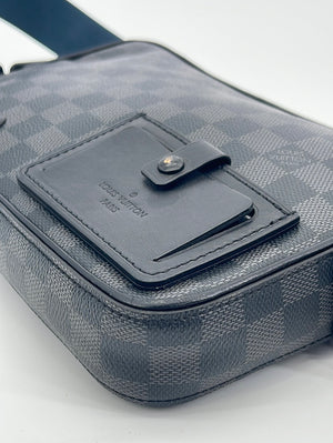 PRELOVED Louis Vuitton Damier Graphite Alpha Crossbody Bag CA1199 0405 –  KimmieBBags LLC