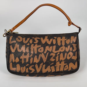 Louis Vuitton Monogram Graffiti Pochette Accessoires