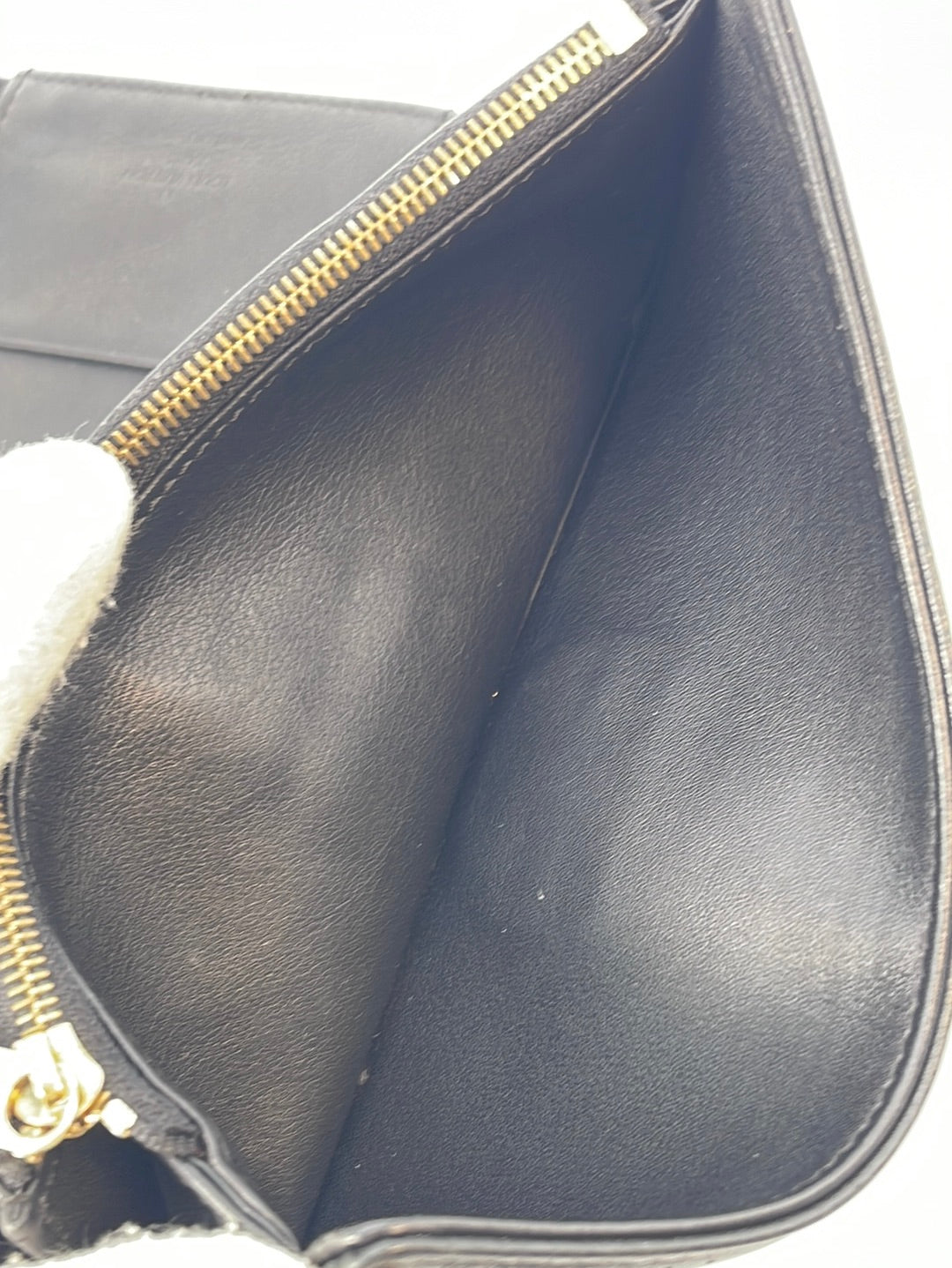 Preloved Louis Vuitton Beige Mahina Leather Iris Wallet TN0156