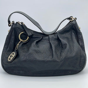 Gucci guccissima leather hobo on sale bag