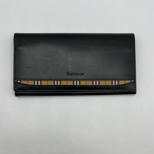 Patent leather wallet Burberry Black in Patent leather - 24709140